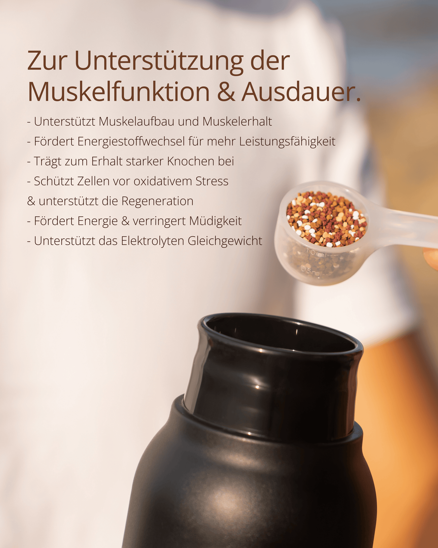 durchtrainiert und stark