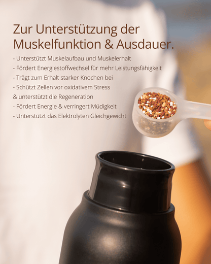 durchtrainiert und stark