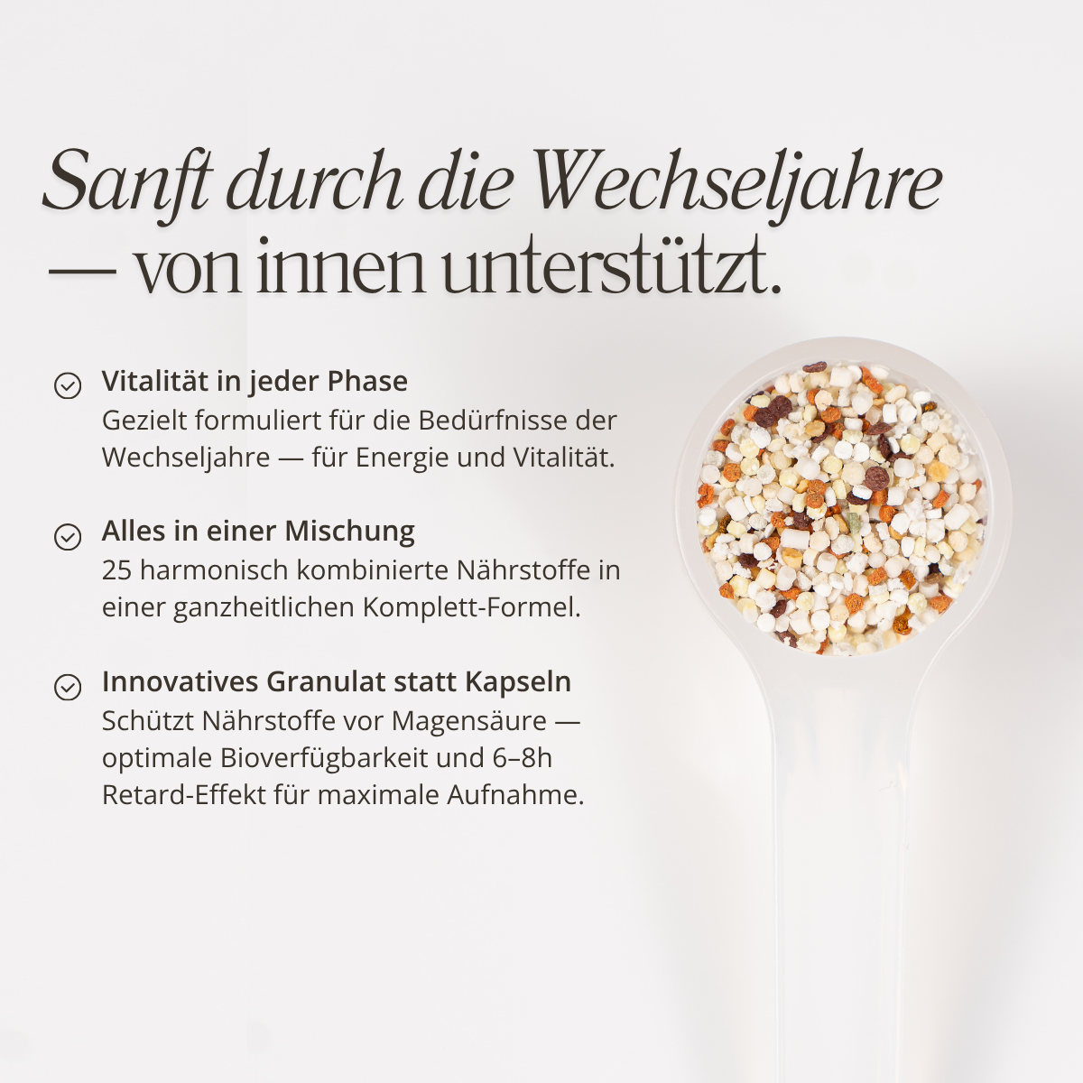 ausbalanciert ab 50