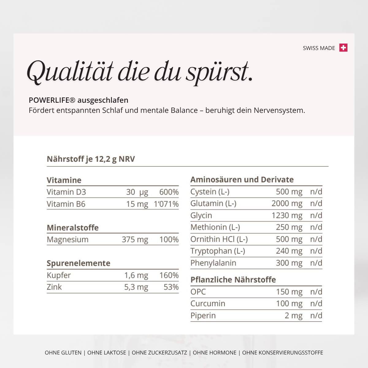 ausgeschlafen
