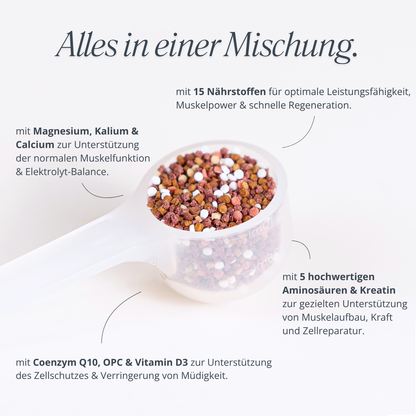 durchtrainiert und stark