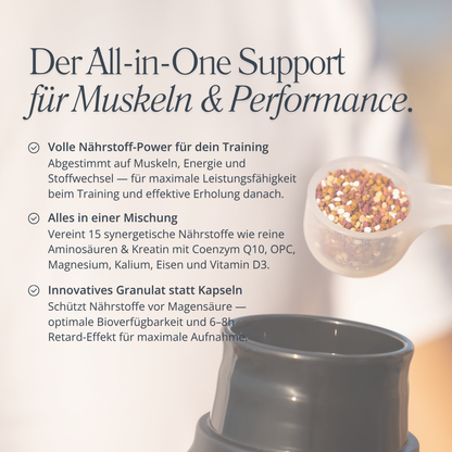 durchtrainiert und stark